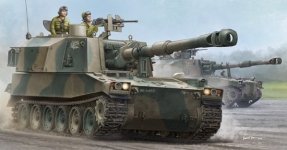 Trumpeter 05577 JGSDF Type 75 155mm Self-Propelled Howitzer 1/35