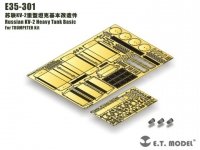 E.T. Model E35-301 Russian KV-2 Heavy Tank Basic For TRUMPETER 1/35