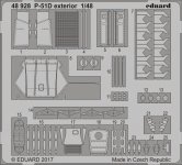 Eduard 48928 P-51D exterior MENG 1/48