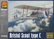 Cooper State Models 32007 Bristol Scout type C 1/32