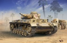 Academy 13567 German Panzer III Ausf. N Afrika Korps Medium Tank 1/35 