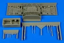 Aires 4657 F-106A Delta Dart wheel bay 1/48 Trumpeter