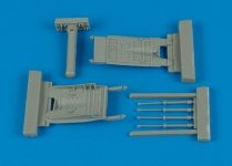 Aires 4365 MiG-29 Fulcrum airbrakes 1/48 Academy