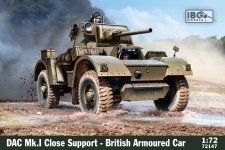 IBG 72147 DAC Mk.I Close Support - British Armoured Car 1/72