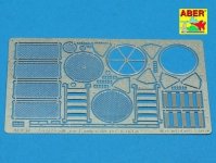 Aber 35G14 Grilles for german tank Sd.Kfz.171 Panther, Ausf.G late model (1:35)