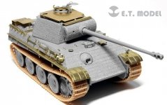E.T. Model E72-010 WWII German Panther G Anti Aircraft Armour For DRAGON Kit 1/72