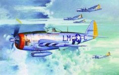 Trumpeter 02263 P-47D Thunderbolt Bubbletop (1:32)