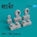 RESKIT RS72-0111 YAK-1/YAK-3 WHEELS SET 1/72