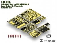 E.T. Model E35-094 Israel Merkava Mk.IV Tank Basic (For ACADEMY 13213) (1:35)