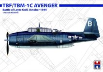 Hobby 2000 72010 TBF/TBM-1C Avenger Battle of Leyte Gulf, October 1944 1/72