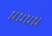 Eduard 672145 FFAR rockets 1/72