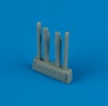 Quickboost QB48188 J-35 Draken air scoops Hasegawa 1/48