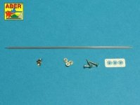Aber R-43 Set of aerials R-113 for Russian Tanks like: T-54; T-55 and other AVF (1:35)