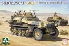 Takom 2194 Sd.Kfz 250/3 Greif Rommel Command Half-Track 1/35