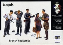 Master Box 3551 Maquis, French Resistance  (1:35)