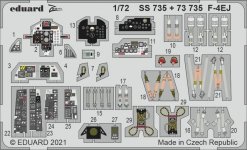 Eduard SS735 F-4EJ for FINE MOLDS 1/72