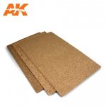 AK Interactive AK8053 CORK SHEET – COARSE GRAINED 200x300x2mm