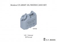 E.T. Model P35-316 Modern US ARMY 10L WATER CANS SET ( 3D Print ) 1/35