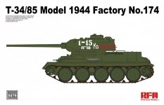 Rye Field Model 5079 T-34/85 Model 1944 Factory No.174 1/35