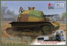 IBG E3502 Tankietka TKS z CMK Hotchkiss wz.25 (1:35)