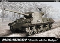 Academy 13501 M36/M36B2 Battle of the Bulge (1:35)