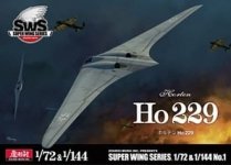 Zoukei-Mura SWS7201 Ho 229 Horten 1/72 & 1/144