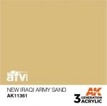 AK Interactive AK11361 New Iraqi Army Sand 17ml