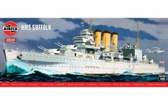 Airfix 03203V HMS Suffolk (Vintage Classics) 1/600