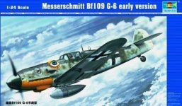 Trumpeter 02407 Messerschmitt Bf109 G-6 early version (1:24)