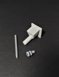 Panzer Art GB35-084 StuG IIIG welded mantlet with KwK40 gun (final muzzle brake)1/35