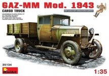 MiniArt 35134 Soviet GAZ-MM Mod.1943 Cargo Truck (1:35)