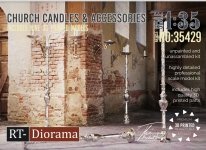 RT-Diorama 35429 Church candles & Accessories 1/35