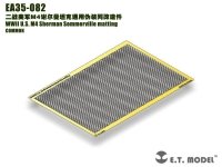 E.T. Model EA35-082 WWII U.S. M4 Sherman Sommerville matting 1/35