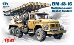 ICM 72814 BM-13-16 Mutiple Launch Rocket System (1:72)