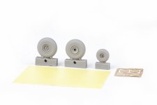 Eduard 672380 B-24H wheels AIRFIX 1/72