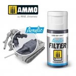 Ammo of Mig 0801 ACRYLIC FILTER Basalt 15 ml
