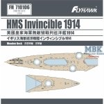 FlyHawk Model FH710106 HMS Invincible 1914 Wooden Deck (FH1311) 1/700