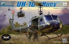 Kitty Hawk 80154 UH-1D Huey (1:48)