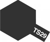 Tamiya TS29 Semi-Gloss Black (85029)