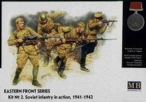 Master Box 3523 Frontier Fighting, Summer 1941, Russian Infantry (1:35)