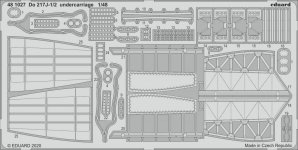 Eduard 481027 Do 217J-1/2 undercarriage 1/48 ICM