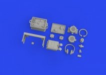 Eduard 635033 Sd. Kfz. 251/1 Ausf. C radio equipment PRINT ACADEMY 1/35