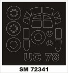 Montex SM72341 Cessna UC-78A Bobcat (outside) 1/72