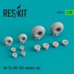 RESKIT RS35-0006 Mi-24 (Mi-35) wheels set  1/35