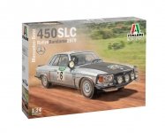 Italeri 3632 Mercedes-Benz 450SLC Rallye Bandama 1979 1/24