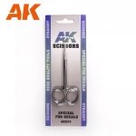 AK Interactive AK9310 SCISSORS STRAIGHT – SPECIAL DECALS AND PAPER