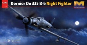 HK Models 01E021 Dornier Do 335 B-6 Nightfighter 1:32