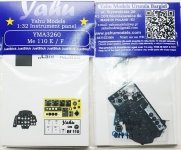 Yahu YMA3260 Me 110 E/F 1/32 