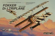 Meng Model QS-003 Fokker Dr.I Triplane 1/24