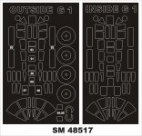 Montex SM48517 FOKKER G-1 MIKROMIR 1/48